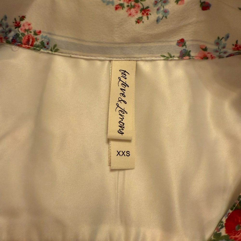 For Love And Lemons Silky Pajama Set - Picture 2 of 4